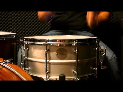 Steeldrum Test snare 14x6,5 Alluminium 1,2mm