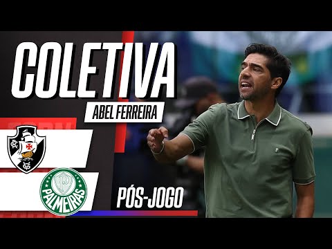 PÓS-JOGO: VASCO X PALMEIRAS | Entrevista AO VIVO de Abel Ferreira