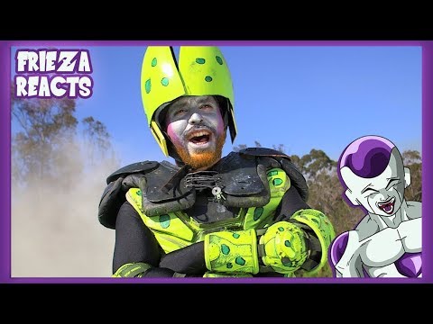 FRIEZA REACTS TO THE CELL SAGA IN 5 MINUTES (DRAGONBALL Z LIVE ACTION) (SWEDED) - MEGA64!