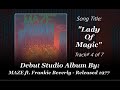 MAZE ft  Frankie Beverly - Lady Of Magic (1977)