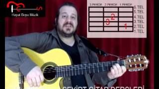 Gitar Dersi 12 (Ritim Akor) G akoru ve Anlasana (Haluk Levent)