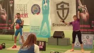 preview picture of video 'The Kettlebell Games 2014 - Alessio, Sara - 21 giugno 2014.'