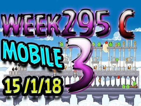 Angry Birds Friends Tournament Level 3 Week 295-C  MOBILE Highscore POWER-UP walkthrough