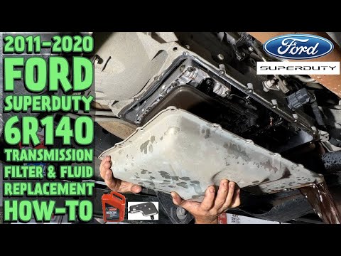 2011-2020 Ford Superduty Transmission Filter & Fluid Replacement How-To