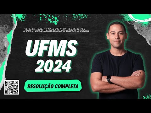 UFMS 2024 | QUÍMICA | Resolução COMPLETA | Prof. Rui Medeiros