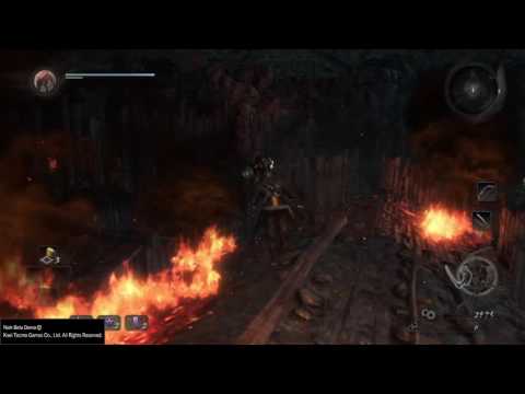 Nioh Beta Demo - The Residence Door shortcut to the ship no combat run