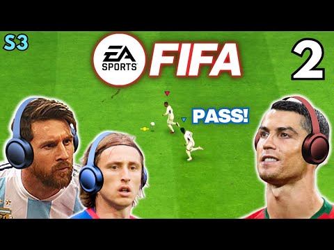 Messi & Ronaldo play FIFA - The MODRIC Special!