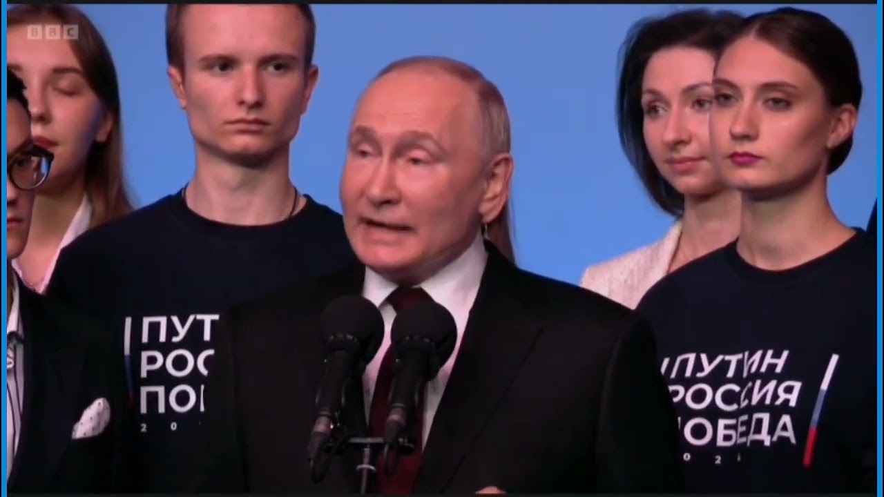 PUTIN THANKS RUSSIANS AFTER PREDICTABLE WIN!(BBC)
