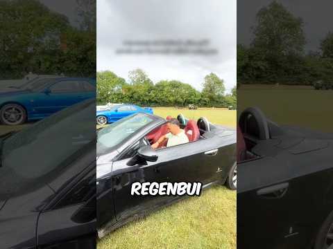 Regen Verpest Zijn Luxe Cabrio 🌧️😂 (@giosalfa/TT)