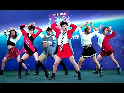 "Definert Princen" cover "Moon+Rhythm Ta(iKON)+Bon Bon Chocolat" (EVERGLOW)@ "The Nine JK  2019"