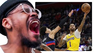D'ANGELO COOKED THE PISTONS LAST NIGHT!! Los Angeles Lakers vs Detroit Pistons Full Game Highlights