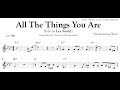 All The Things You Are - Lee Konitz transcription