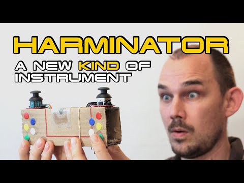 The Harminator, original wind instrument. Worlds first prototype.