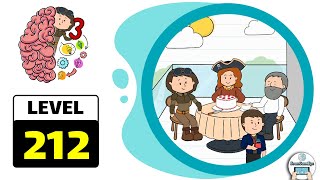 Brain Test 3 Level 212 Walkthrough