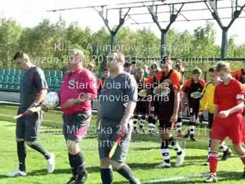 Start Wola Mielecka - Czarnovia Czarna,  junior starszy, 24.09.2011