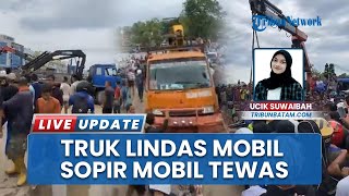 Tragis! Penumpang Wuling Tewas di Tempat, Sopir Truk Crane Kabur Takut Diamuk Massa di Batam