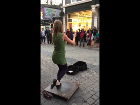 Buskers in Galway Ireland