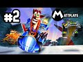 Crash Nitro Kart 2 Carreras Nevadas CRASH NITRO KART PS2 EN ESPAÑOL