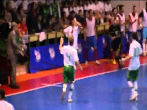 Portugal - Gol de Leitão contra a "Espanha"  -  Amistoso  10/11