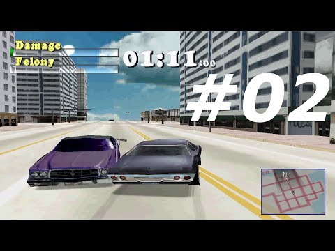 PS1 | Driver: You Are The Wheelman ‒ #02 The Bank Job [Walkthrough]