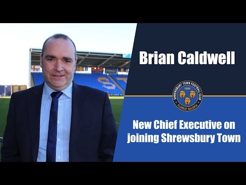 INTERVIEW | Brian Caldwell on joining Shrewsbury Town as CEO - Town TV