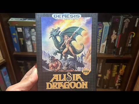 Alisia Dragoon for Sega Genesis review, by The Videogame Cabinet. Beaten in August 2025.