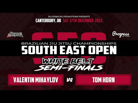 SouthEast BJJ Open - Valentin Mihaylov vs Tom Horn (White Belt - Semi Finals)