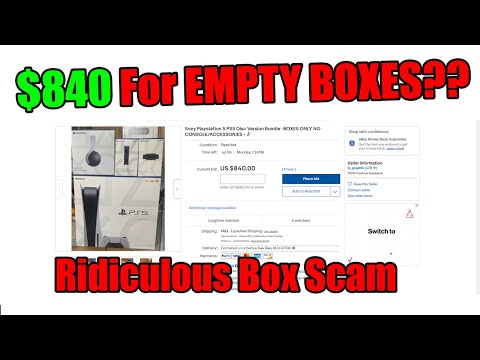 PS5 Scammers Are Charging $700+ For Empty Boxes, Ebay Responds But Isn't Doing Anything