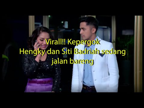 SITI BADRIAH DAN HENGKY KURNIAWAN ADEGAN MESRA!!!