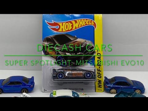 Super Spotlight: Hot Wheels Mitsubishi Evolution (EvoX)…..Where is the Subaru Super Treasure Hunt?