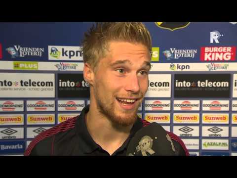 Tom van Weert na zijn Excelsior-debuut tegen NAC Breda