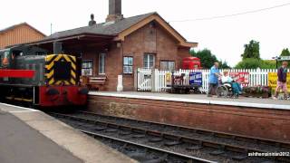 preview picture of video 'D2133 Departing Bishops Lydeard | WSR | 28/7/2011'
