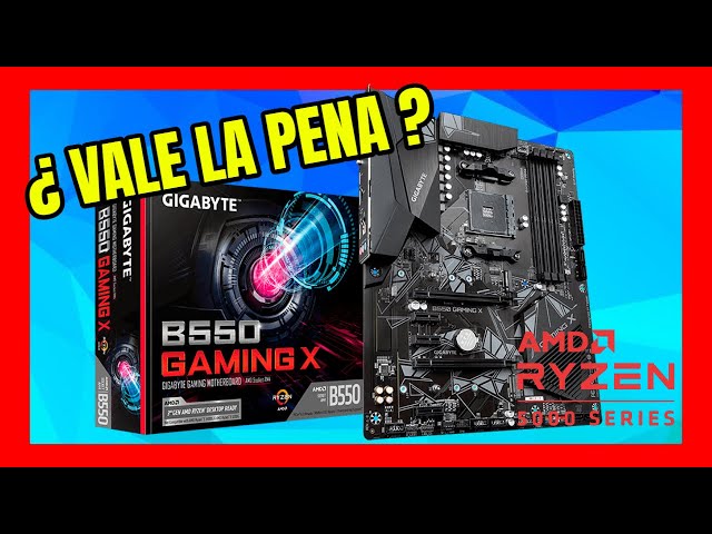 Vídeo relacionado con GIGABYTE B550 Gaming X V2 Placa Base - Procesadores AMD Ryzen 5000, VRM de 10+3 Fases, hasta 4733 MHz DDR4, 1xPCIe 4.0 + 1xPCIe 3.0 M.2, LAN 1GbE, USB 3.2 Gen 2