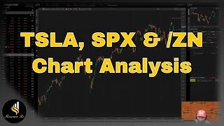 TSLA, SPX & /ZN Chart Analysis #trading #stockmarket #optionstrading #technicalanalysis #investing