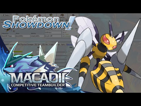 Mega Beedrill Pokemon Showdown OU Team Building w. macadii (Smogon ORAS OU Team)