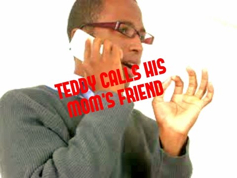 ETHIOPIAN TEDDY CALLS HIS MOM'S FRIEND- ON THE PHONE WITH TEDDY 2