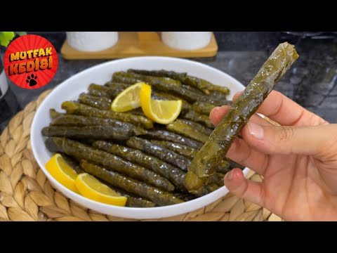 🍋ZEYTİNYAĞLI YAPRAK SARMA TARİFİ/Nasıl yapılır?