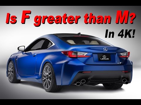 2015 / 2016 Lexus RC F Review and Road Test - DETAILED in 4K