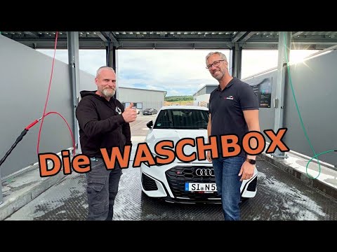 Die "WASCHBOXEN" im PREMIUM CARWASH Roth/Kastellaun | Autowäsche vom Profi erklärt  | Audi S3