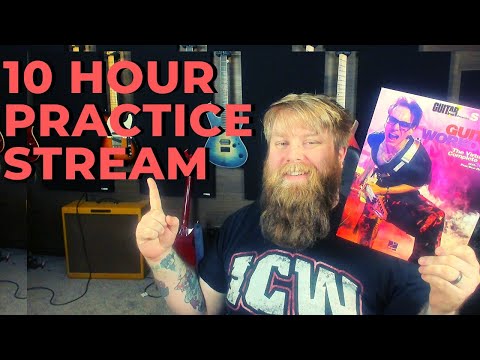 10-hour Guitar Workout - Steve Vai