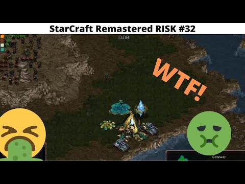 StarCraft Remastered RISK #32 - SHAMEFUL! Camper donkies sit on thumbs and force quits! EXPOSED!