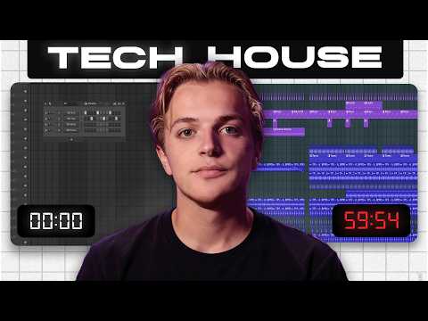 Making A Tech House Track From Scratch In 1 Hour (Full Process)