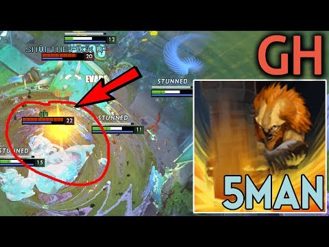 GH-God Dota 2 [Earthshaker] SoloMid - Echo 5 man