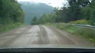 Descending into Meat Cove , Cape Breton Island, Nova Scotia.