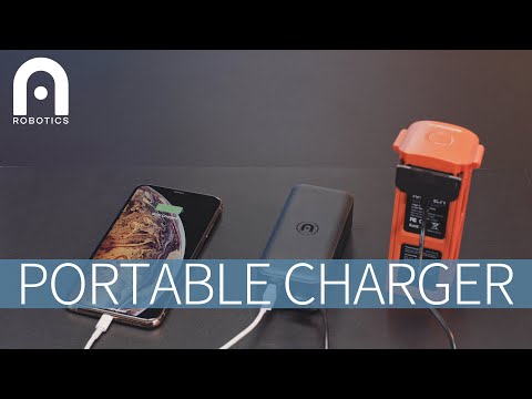 How To Use EVO II Battery As a Portable Charger?