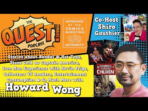 Howard Wong w/ Shiro: Bandai, Hot Toys, Stone Cold as Captain America, Iron Man, Kevin Feige & More