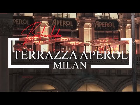 Best Milano Terrazza Aperol Aperitivo. Top Preferred Restaurants in Milan.
