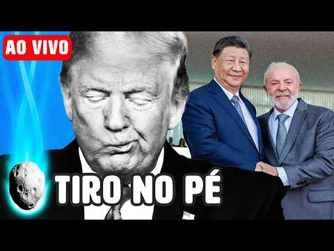 LIVE: TRUMP AJUDA BRASIL A SE APROXIMAR DA CHINA E OUTRAS NOTÍCIAS