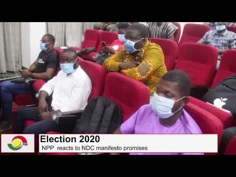 NPP Youth Wing reacts to NDC manifesto
