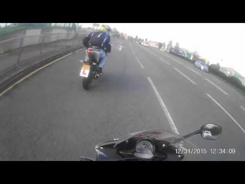 police car jump red light